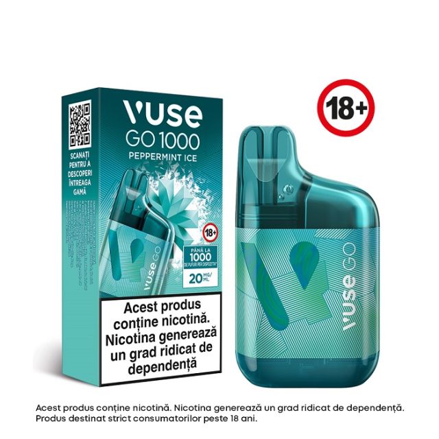 VUSE GO 500 puff cu nicotina